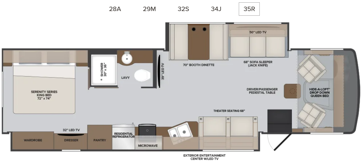 Holiday Rambler Admiral 35R Class A Motorhome