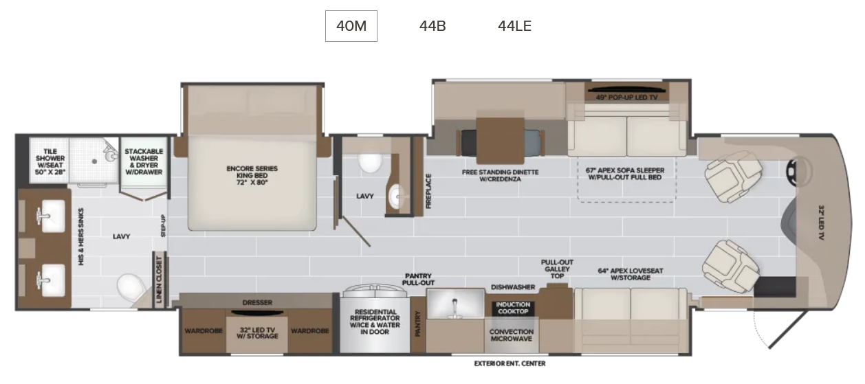 Holiday Rambler Armada 40M Class A Motorhome