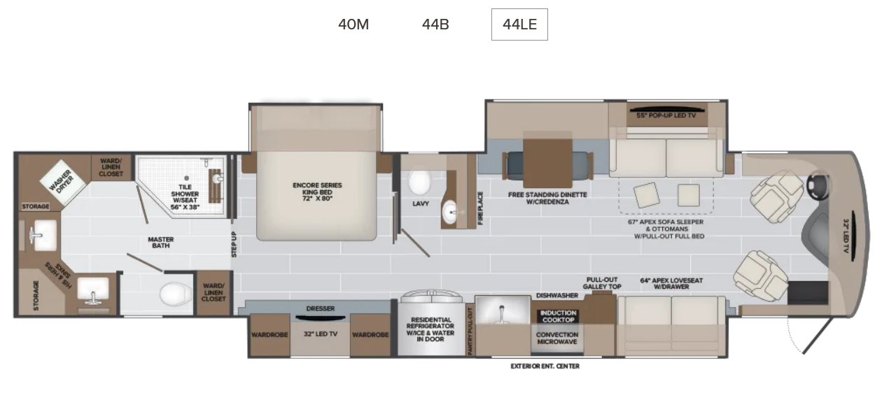 Holiday Rambler Armada/ 44LE Class A Motorhome